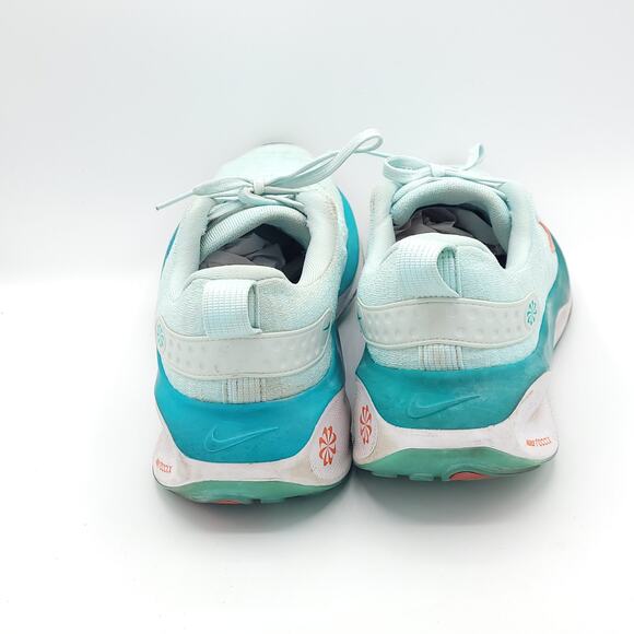 NIKE REACTX INFINITY RUN 4 Teal JADE ICE Running DR2670-300 women's size 10 - Picture 6 of 10
